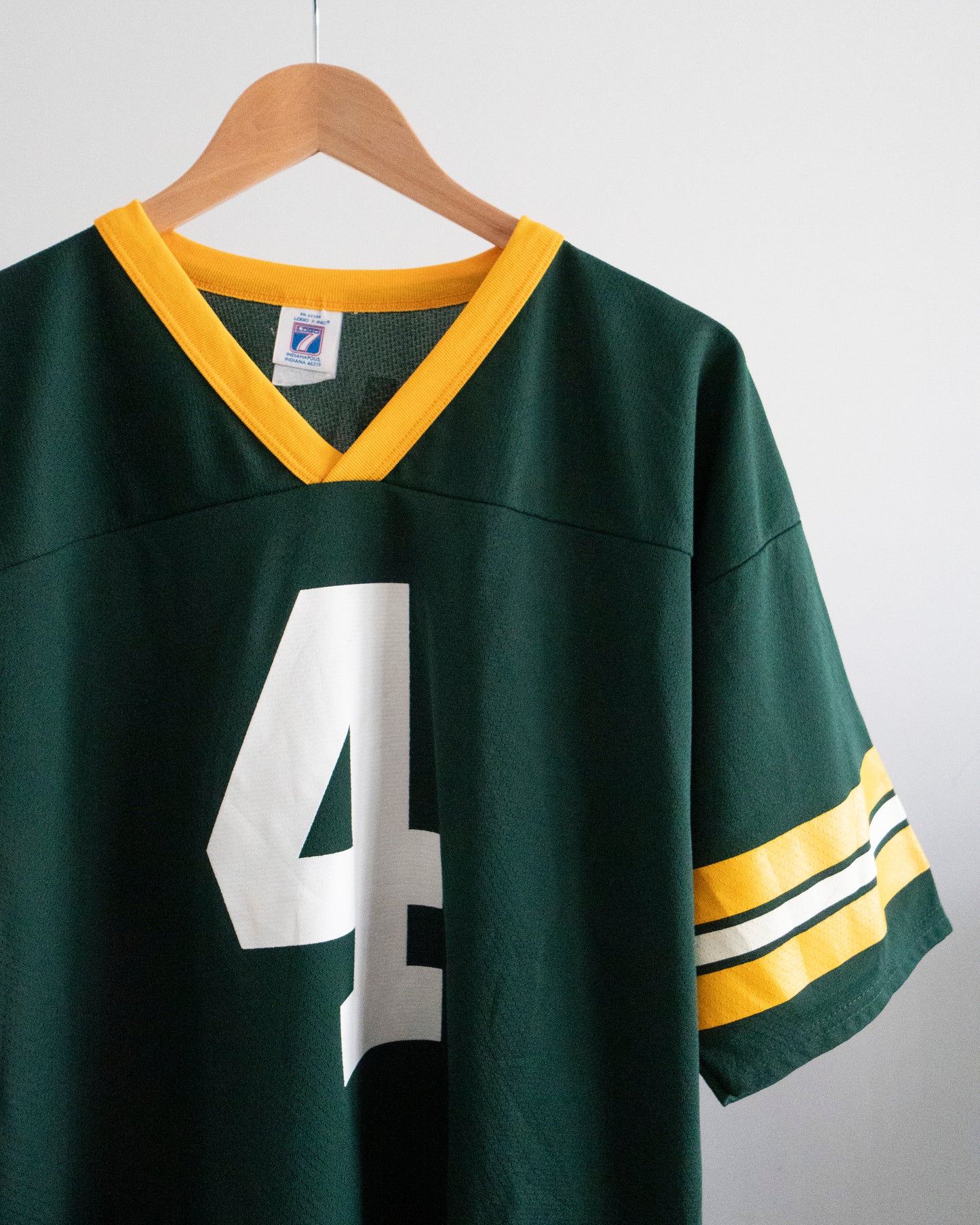 90's Green Bay 'Brett Favre 4' Jersey Large