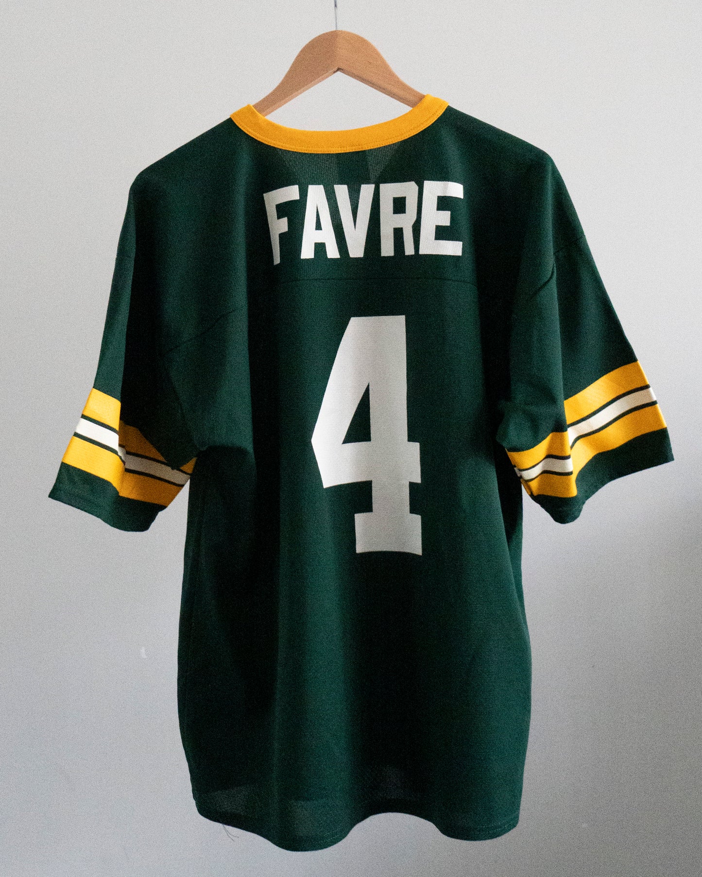 90's Green Bay 'Brett Favre 4' Jersey Large