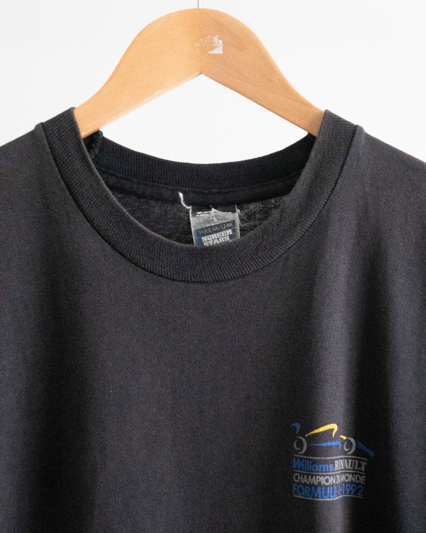 1992 Formula 1 Renault Chmpion Du Monde T-Shirt Large