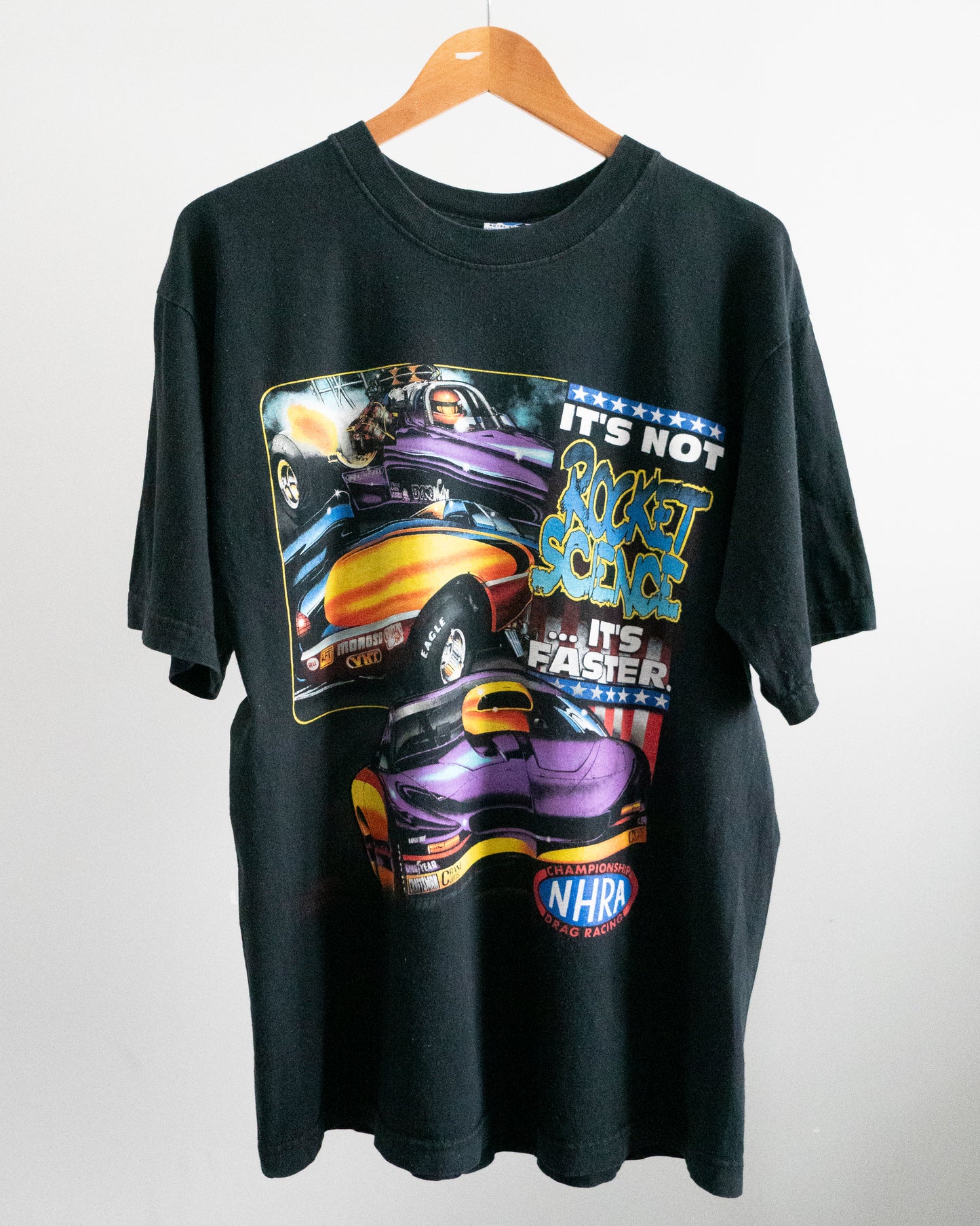 90's NHRA Championship Drag Racing T-Shirt Large