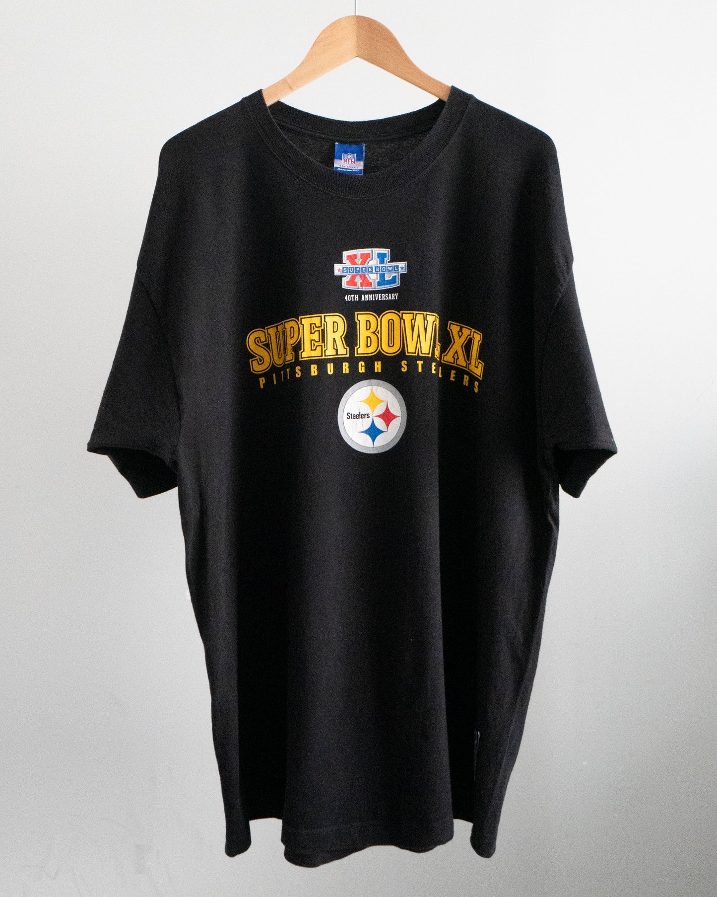 2006 Super Bowl XL 'Pittsburgh Steelers' T-Shirt XL