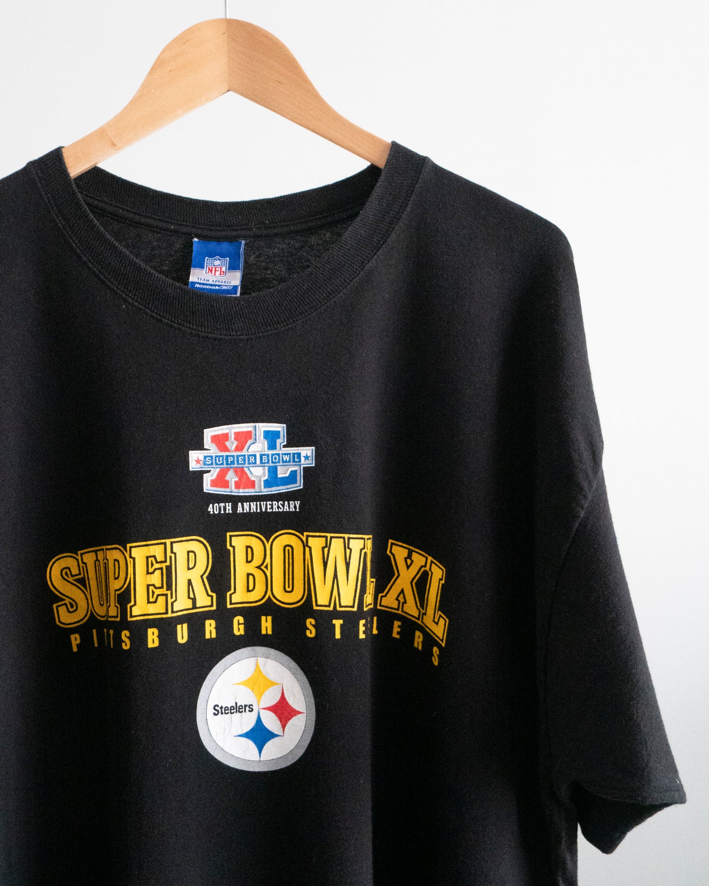 2006 Super Bowl XL 'Pittsburgh Steelers' T-Shirt XL