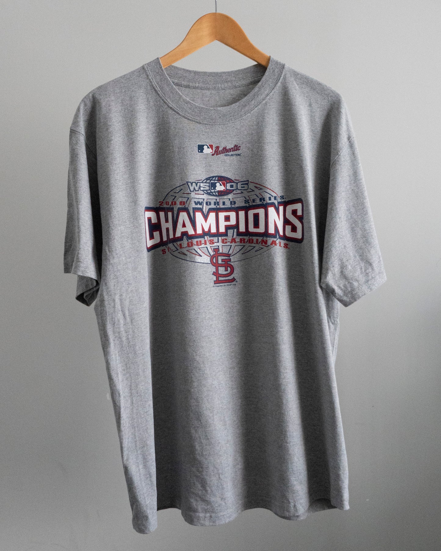 2006 St Louis Cardinals 'World Series' T-Shirt Large