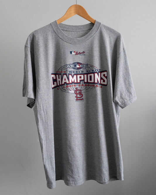 2006 St Louis Cardinals 'World Series' T-Shirt Large