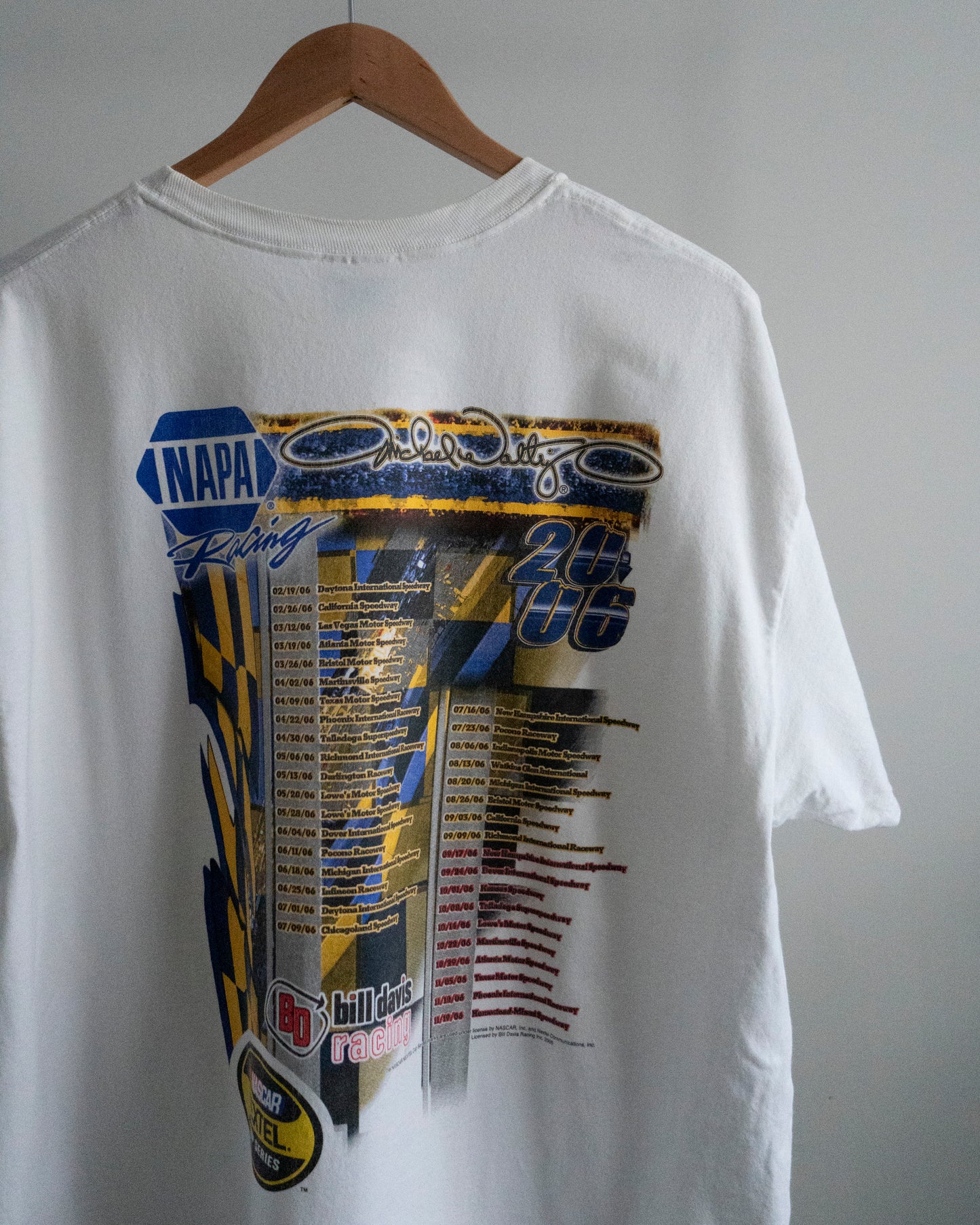 2006 NAPA Racing NASCAR T-Shirt XL
