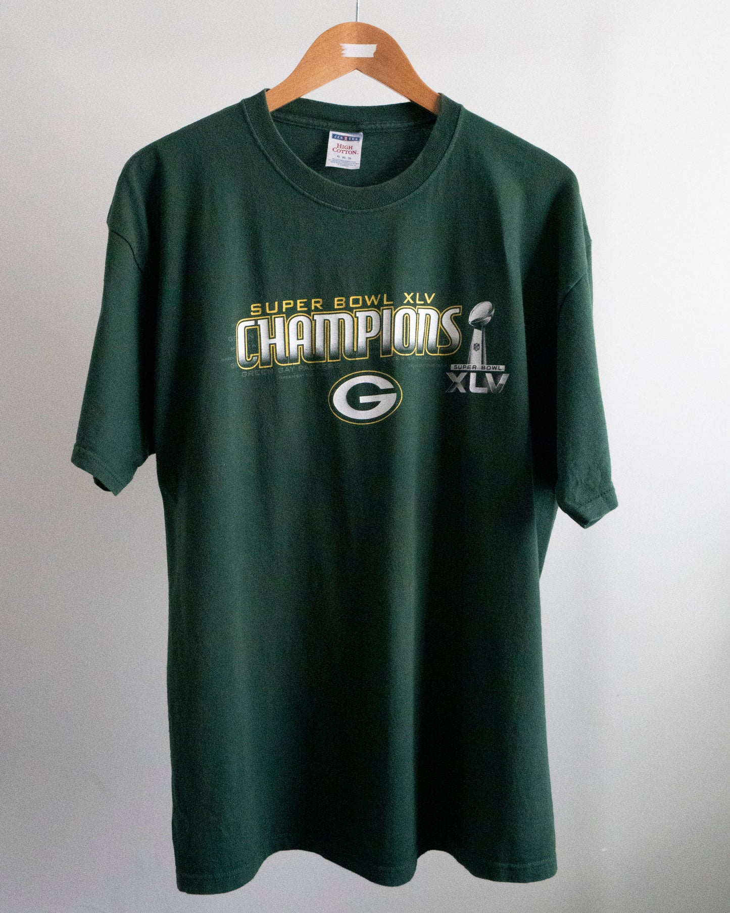 2011 Green Bay Packers 'Super Bowl XLV Champions' T-Shirt XL