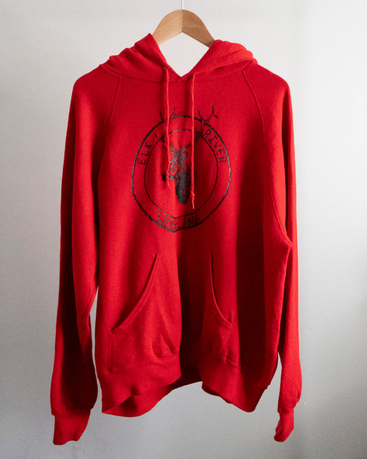 1980's Elk River Wrestling Hoodie XL