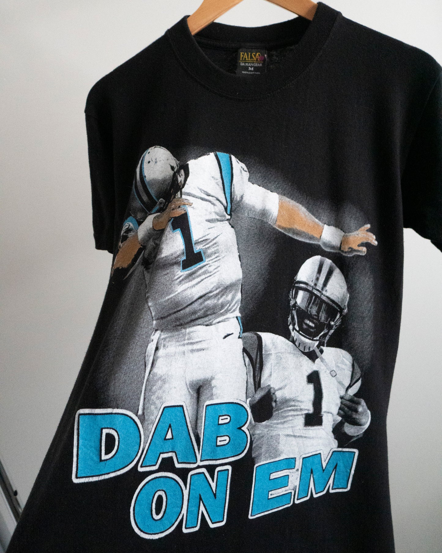 2015 Cam Newton 'Dab On Em' T-Shirt Medium