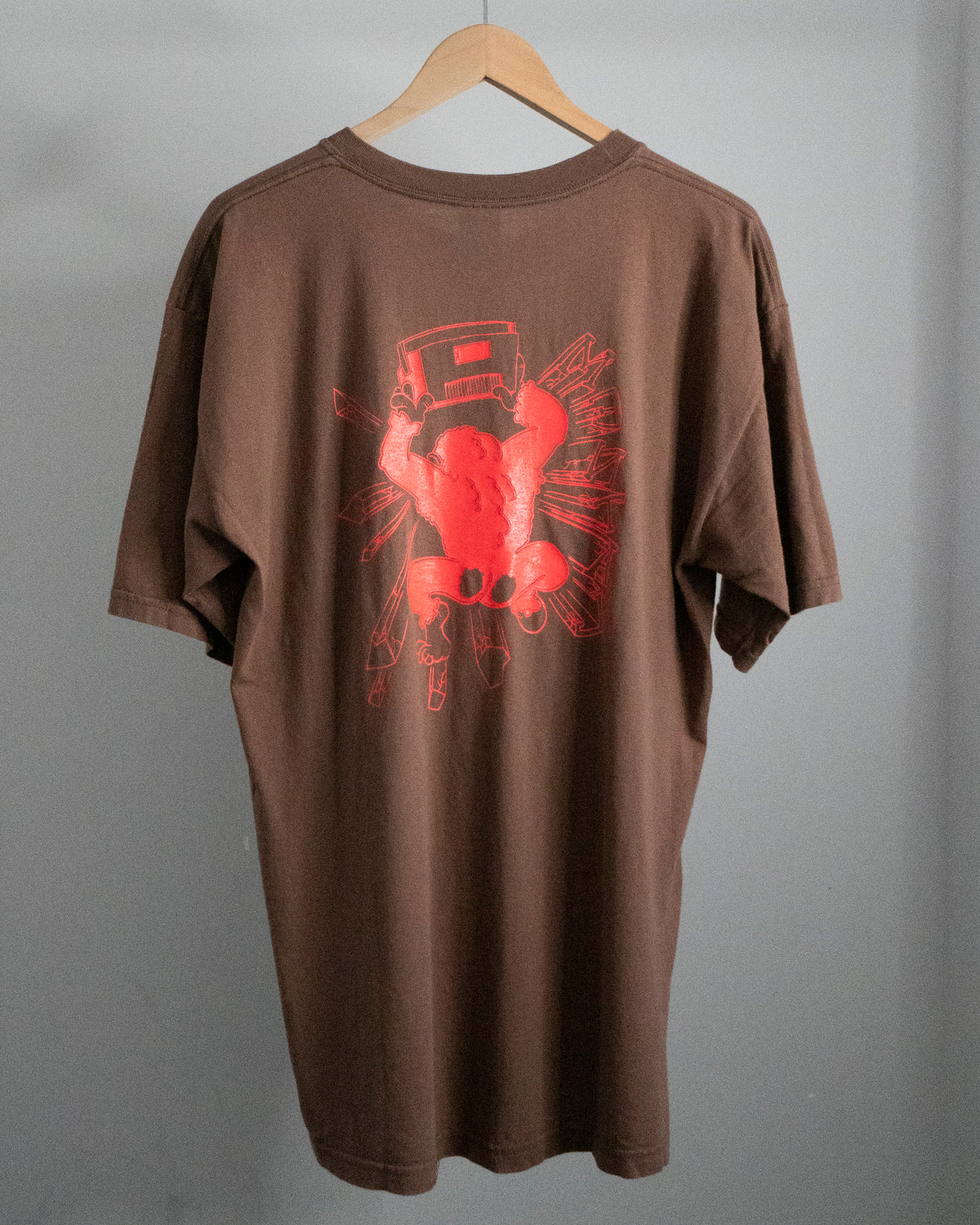 2000's Mental 'Boombox Ape' T-Shirt Large