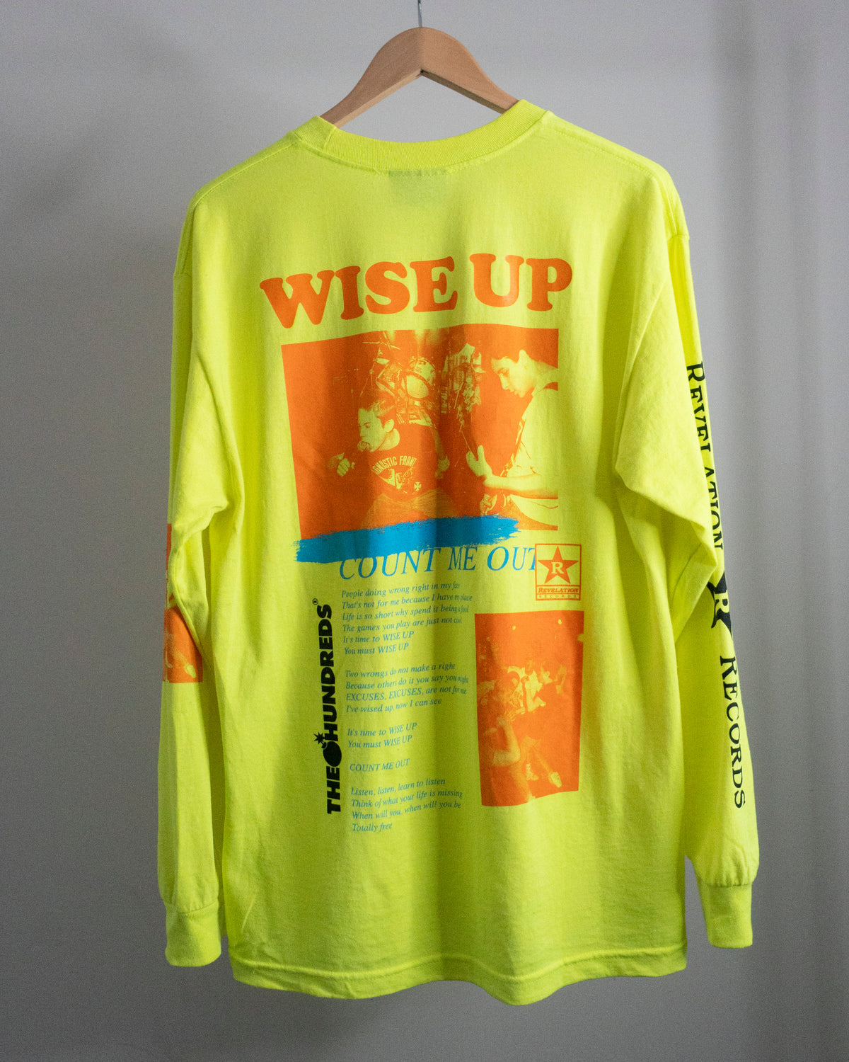 2015 The Hundreds X Revelation Records BOLD Long Sleeve Large