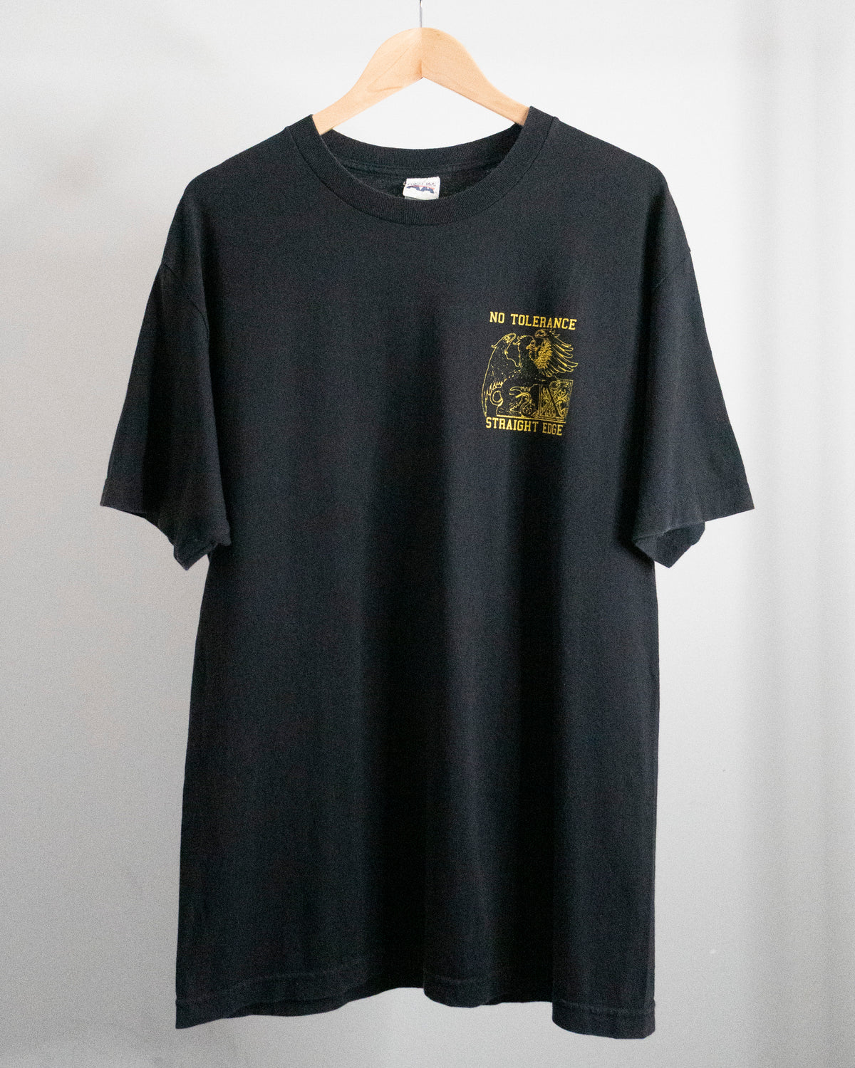 2012 No Tolerance 'Straight Edge' T-Shirt Large