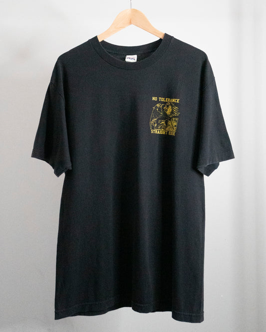 2012 No Tolerance 'Straight Edge' T-Shirt Large