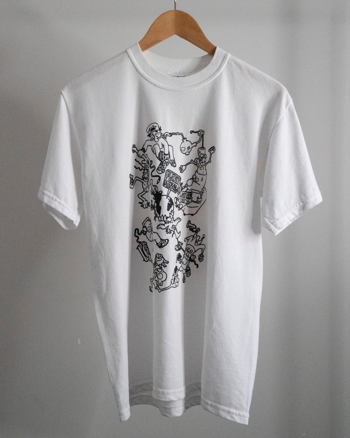 2005 Mental 'Planet Mental / Justice US Tour' T-Shirt Medium