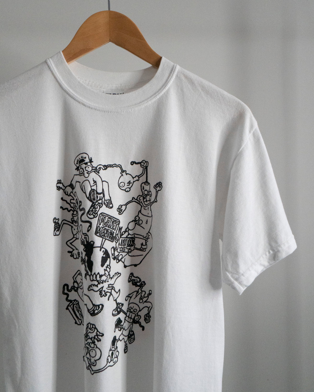 2005 Mental 'Planet Mental / Justice US Tour' T-Shirt Medium