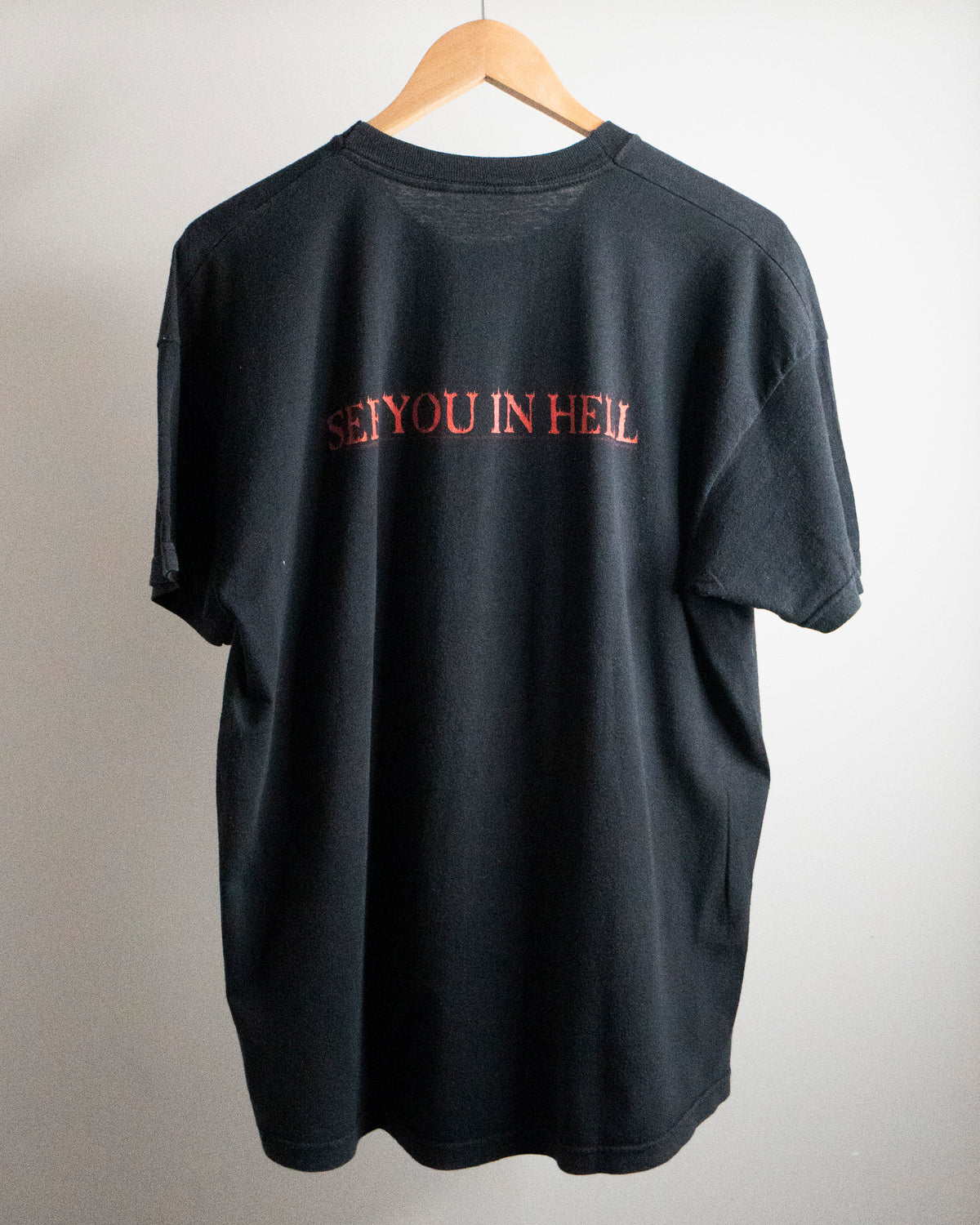 2003 Freddy Vs Jason 'See You In Hell' T-Shirt Large