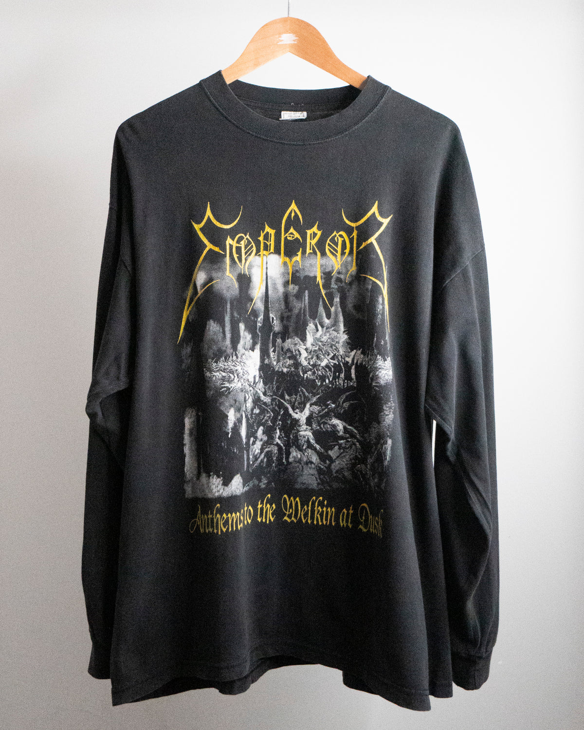 1997 Emperor 'Anthems To The Welkin At Dusk' 4 sided Long Sleeve XL