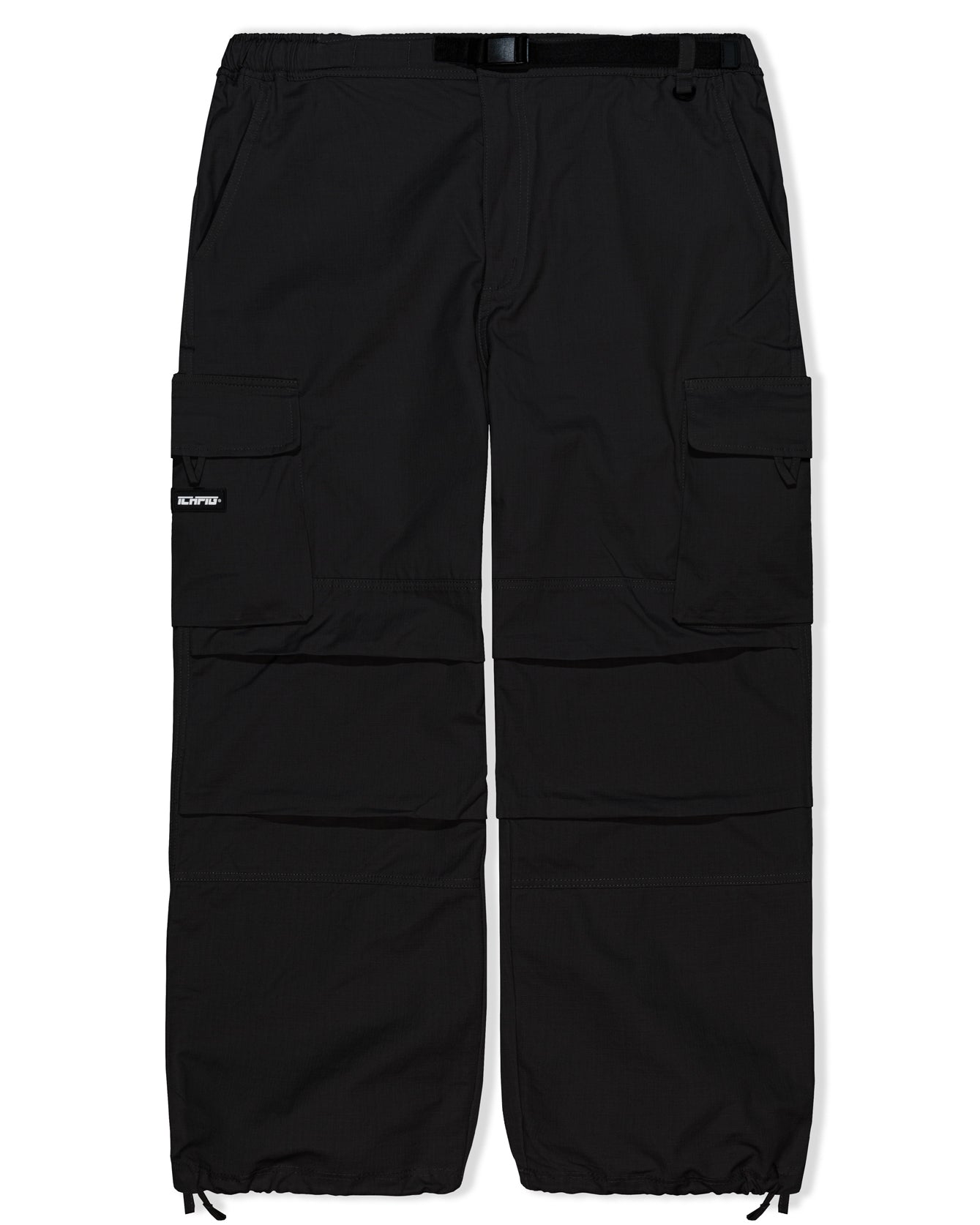 Ichpig Ripstop Cargo Pants Jet Black