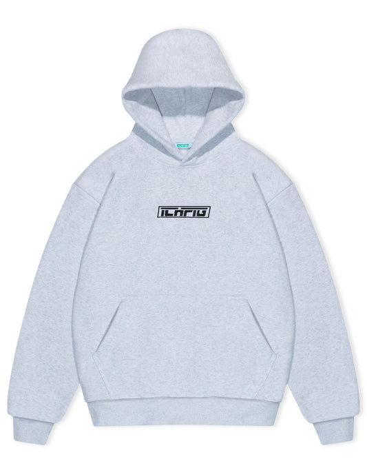 Ichpig Strike Cordless Hoodie White Marle