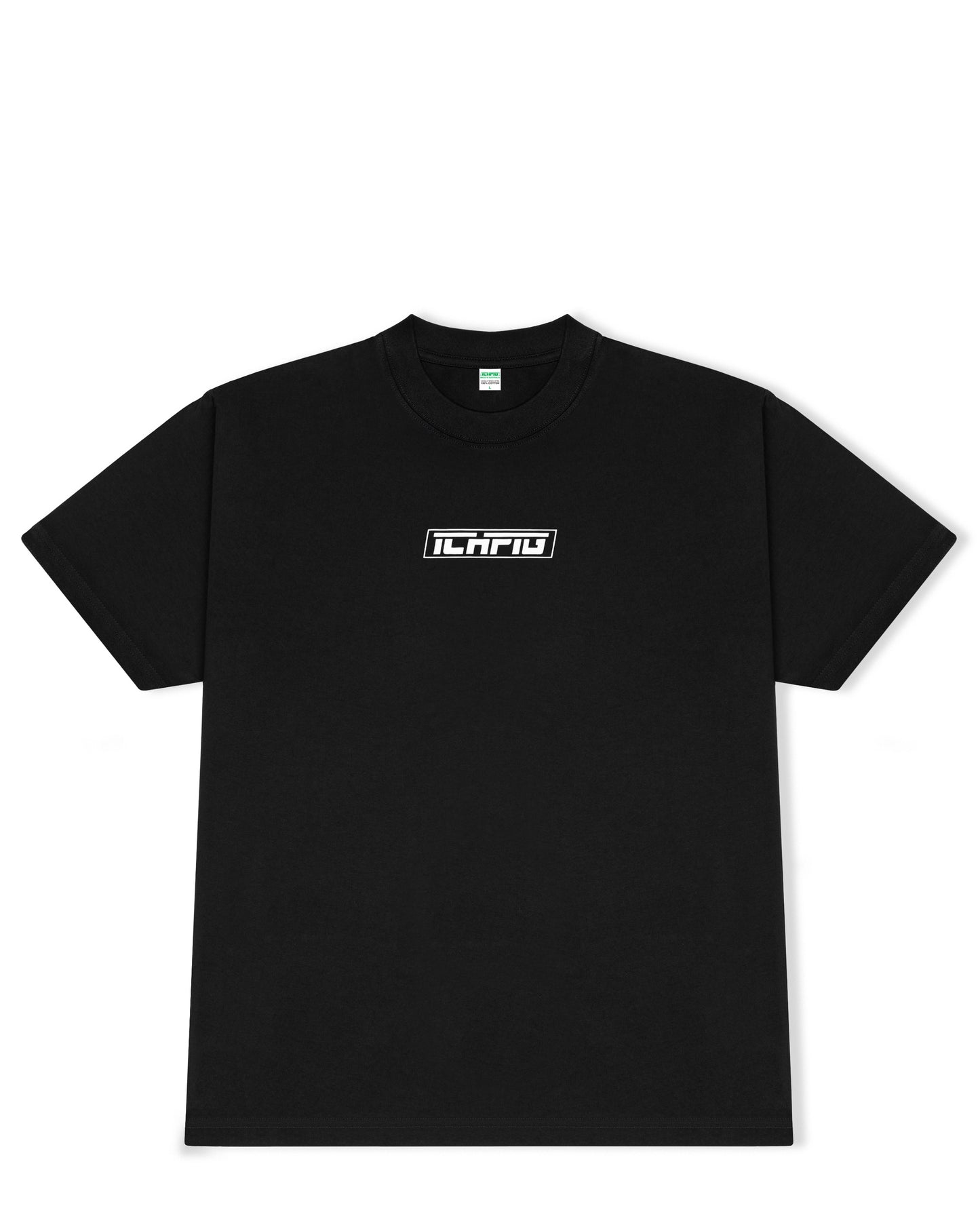 Ichpig Strike Logo Tee Black / White