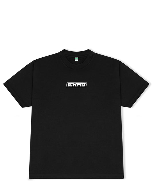 Ichpig Strike Logo Tee Black / White