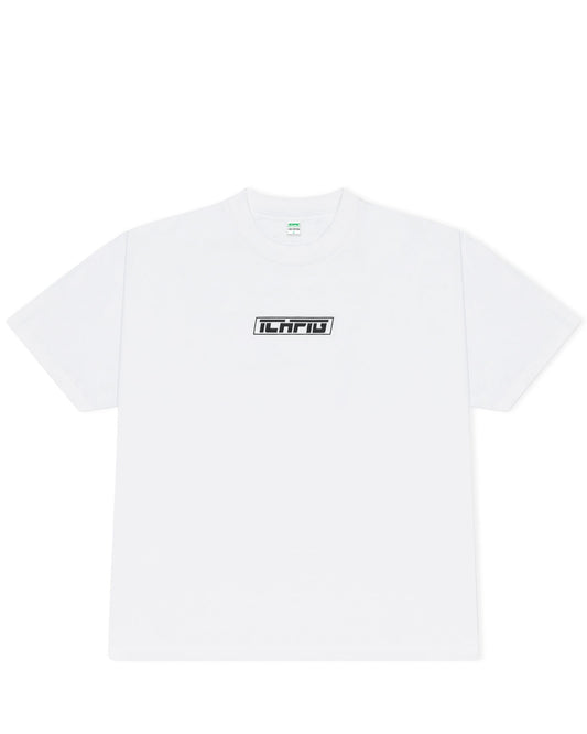 Ichpig Strike Logo Tee White