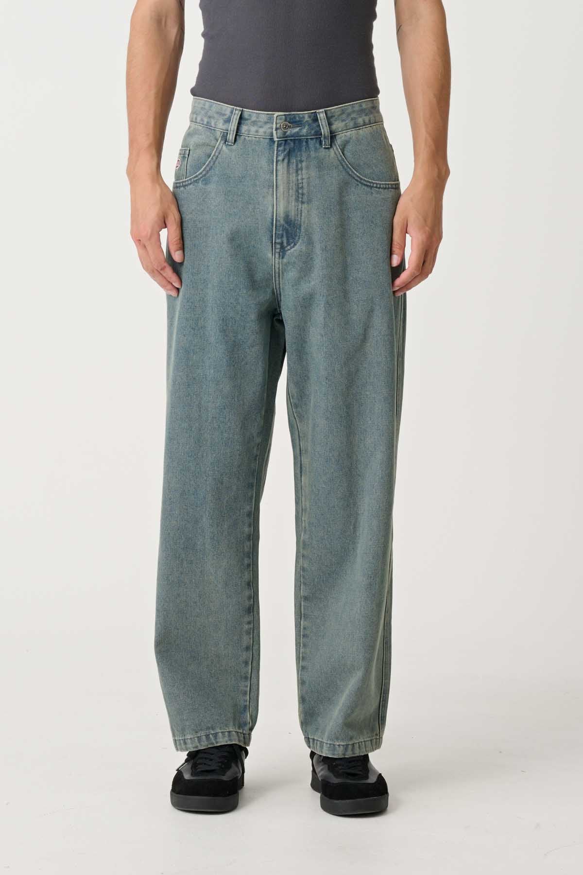 X-Large Bull Denim 91 Pant Dirty Blue