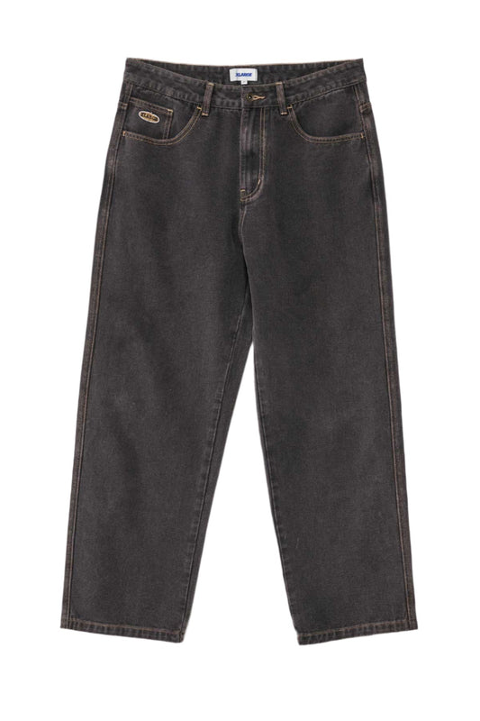 X-Large Bull Denim 91 Pant Washed Black