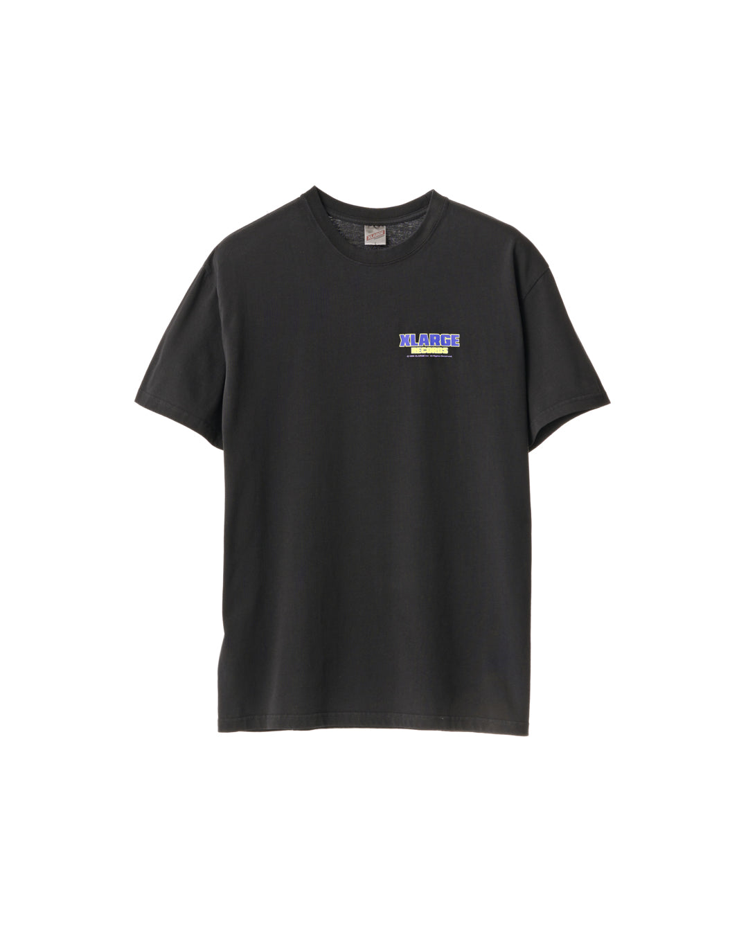 X-Large Records T-Shirt Pigment Black