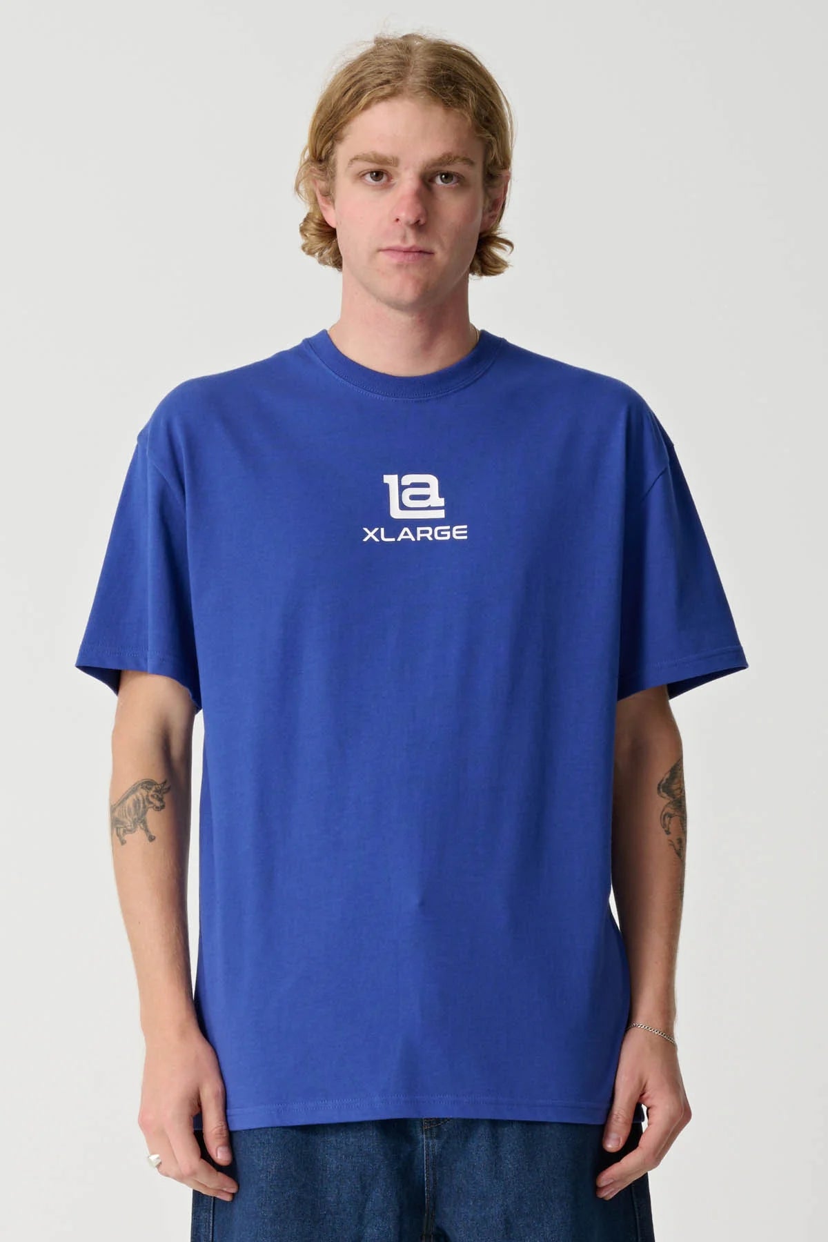 X-Large LA XL T-Shirt Blue