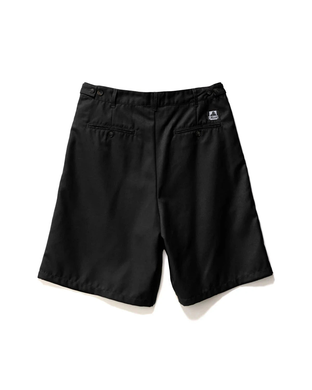 X-Large Amplify Pleated Short Black