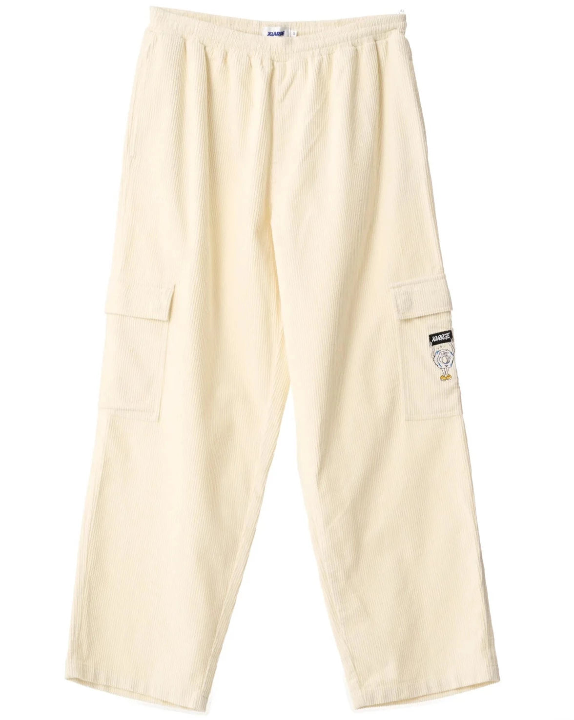 X-Large Cargo Wide Wale 91 Pant Off White