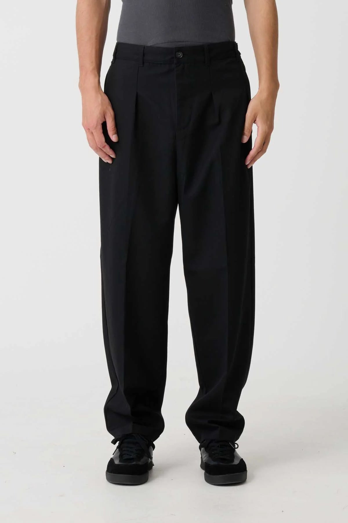 X-Large Amplify Pleated Trouser Black