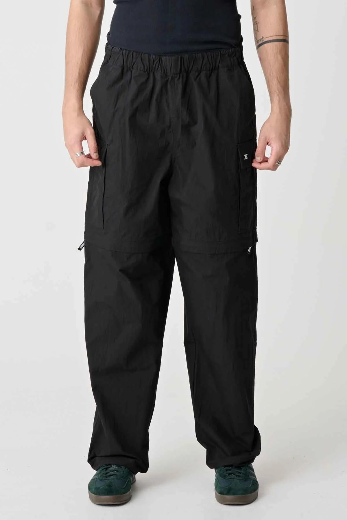 X-Large Nyco Cargo Convertible Pant Black