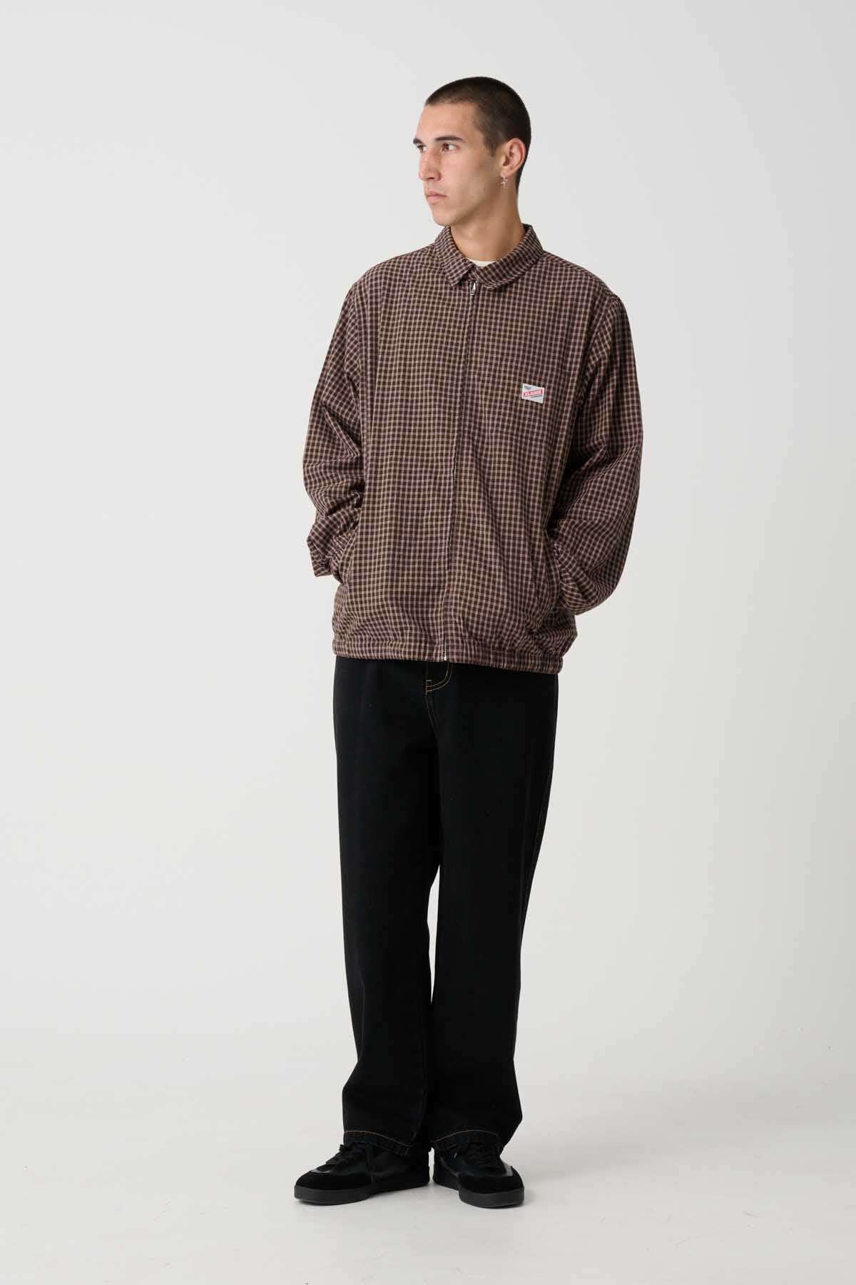 X-Large Gorilla Check Jacket Brown