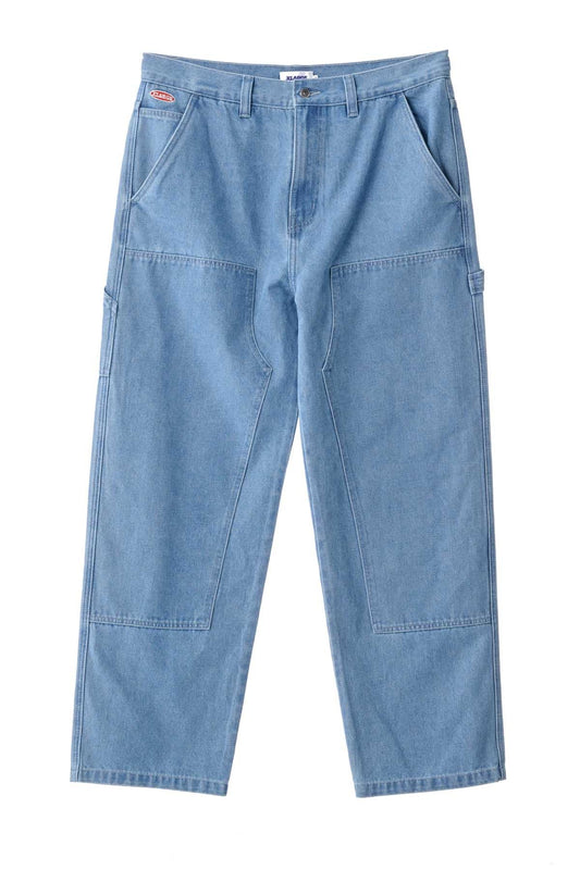 X-Large Denim Double Knee Work Pant Mid Blue