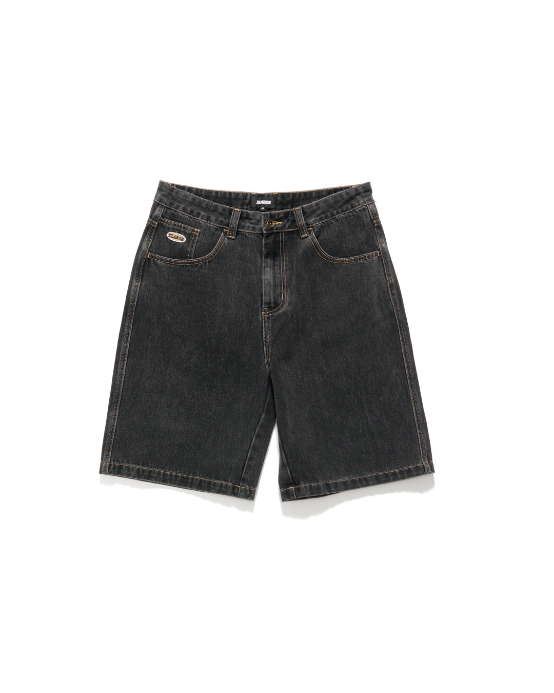 X-Large Bull Denim 91 Short Washed Black