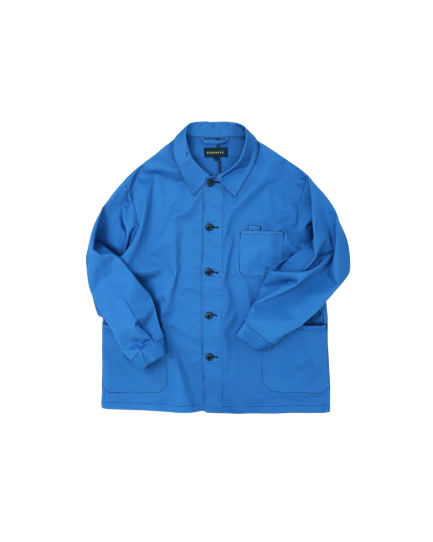 Workware Contrast Stitch Worker Jacket #705 Blue