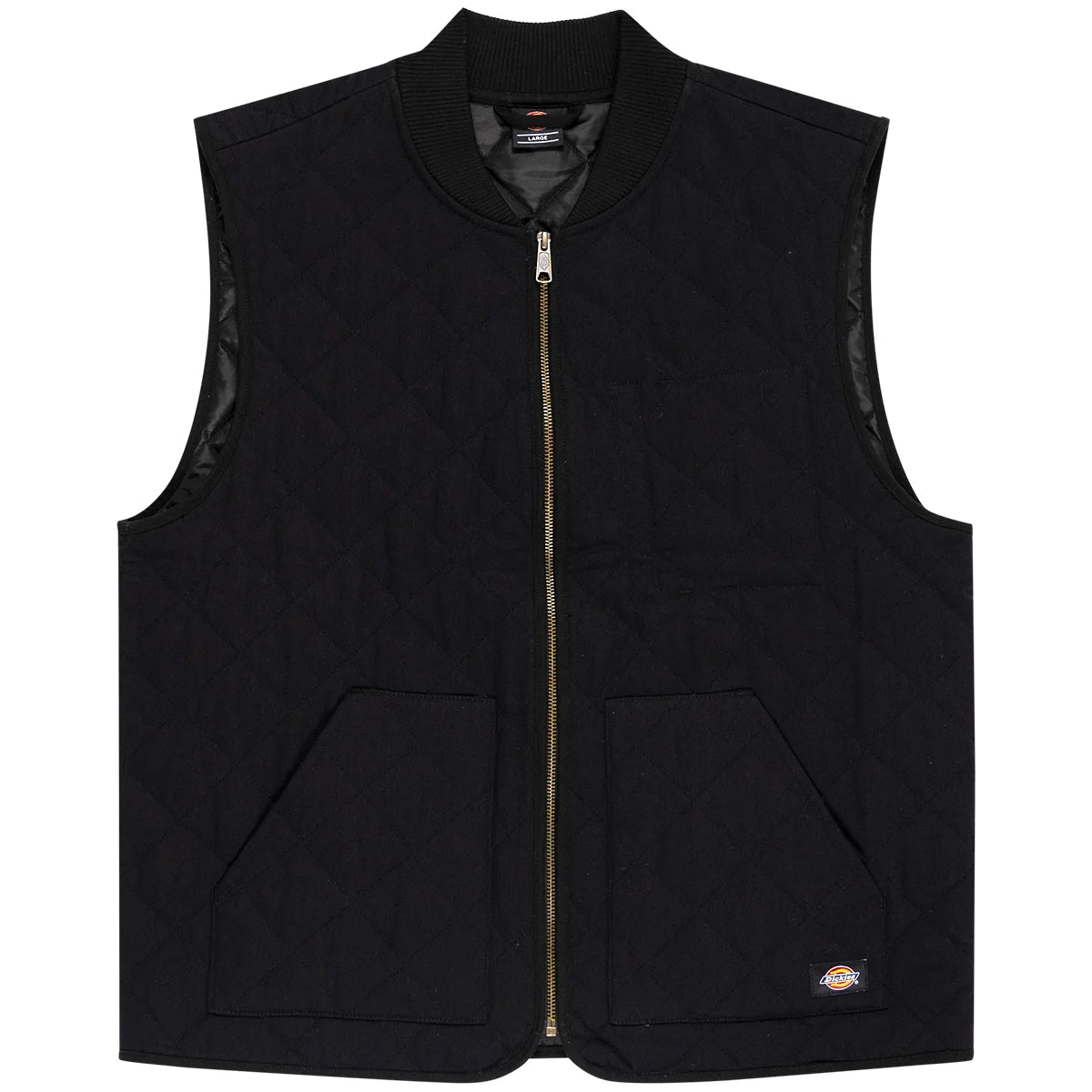 Dickies Izoro Quilted Vest Black