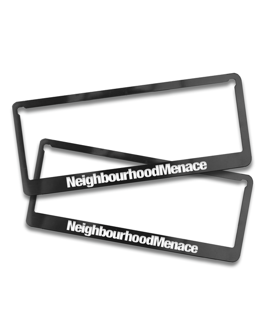 Jukuhara Neighbourhood Menace License Plate Frame (Pair)