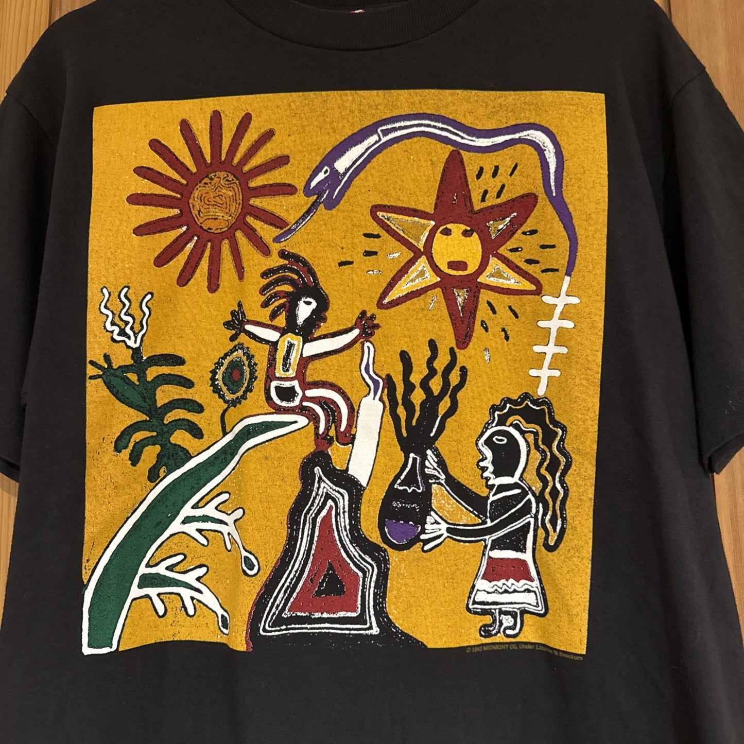 1993 Midnight Oil 'Australian Tour' T-Shirt XL