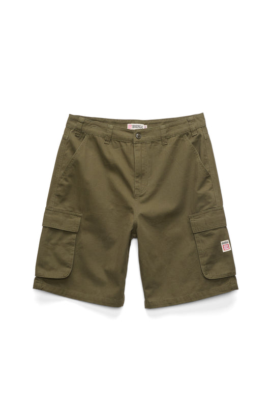 S-Double Cargo Work Short Army