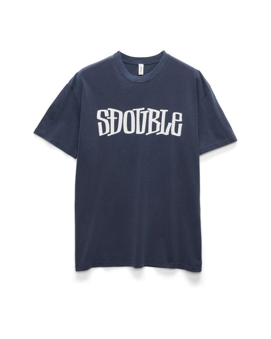 S-Double Design By T-Shirt Navy