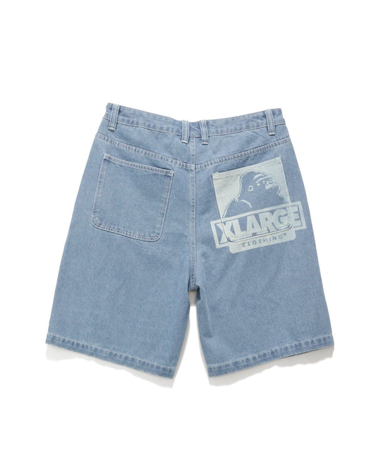 X-Large OG Bull Denim 91 Short Mid Blue