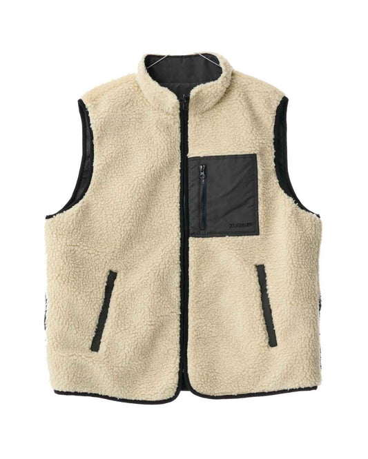 X-Large Reversible Sherpa Vest Natural