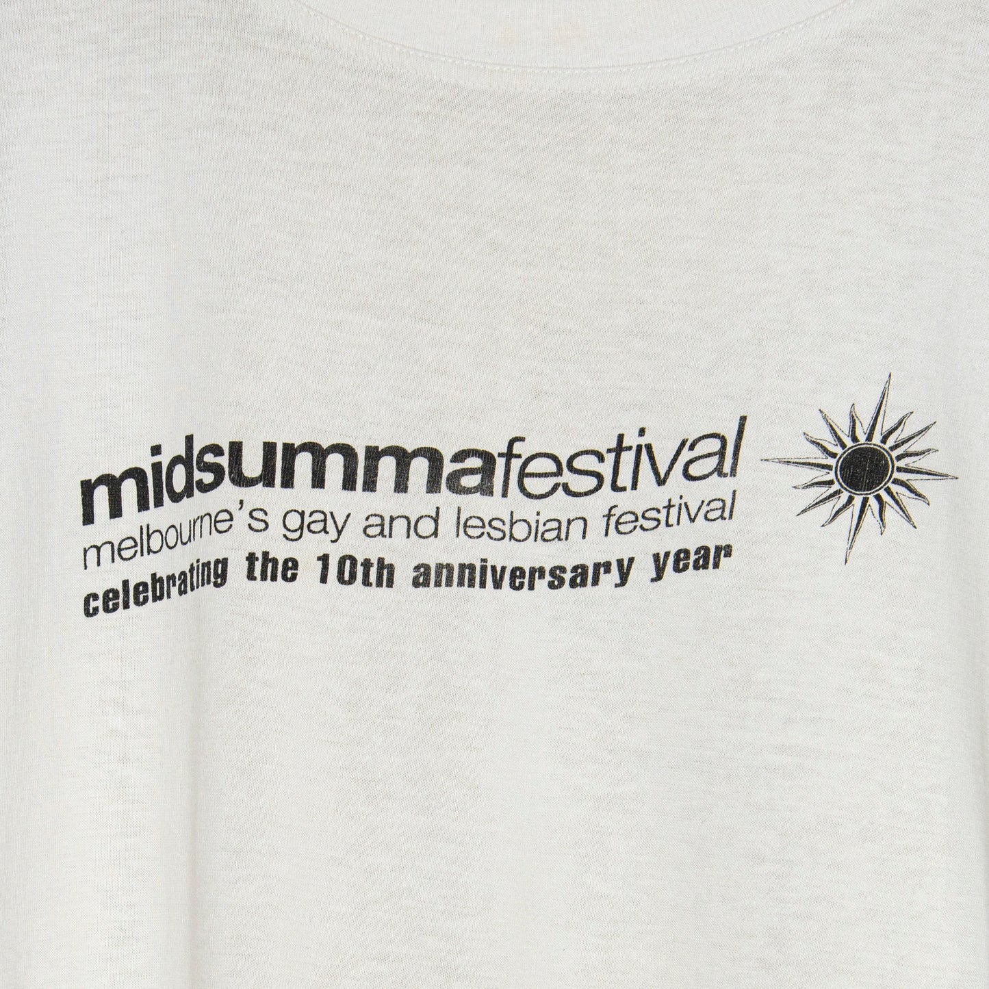 1999 Midsumma Festival T-Shirt Boxy XL