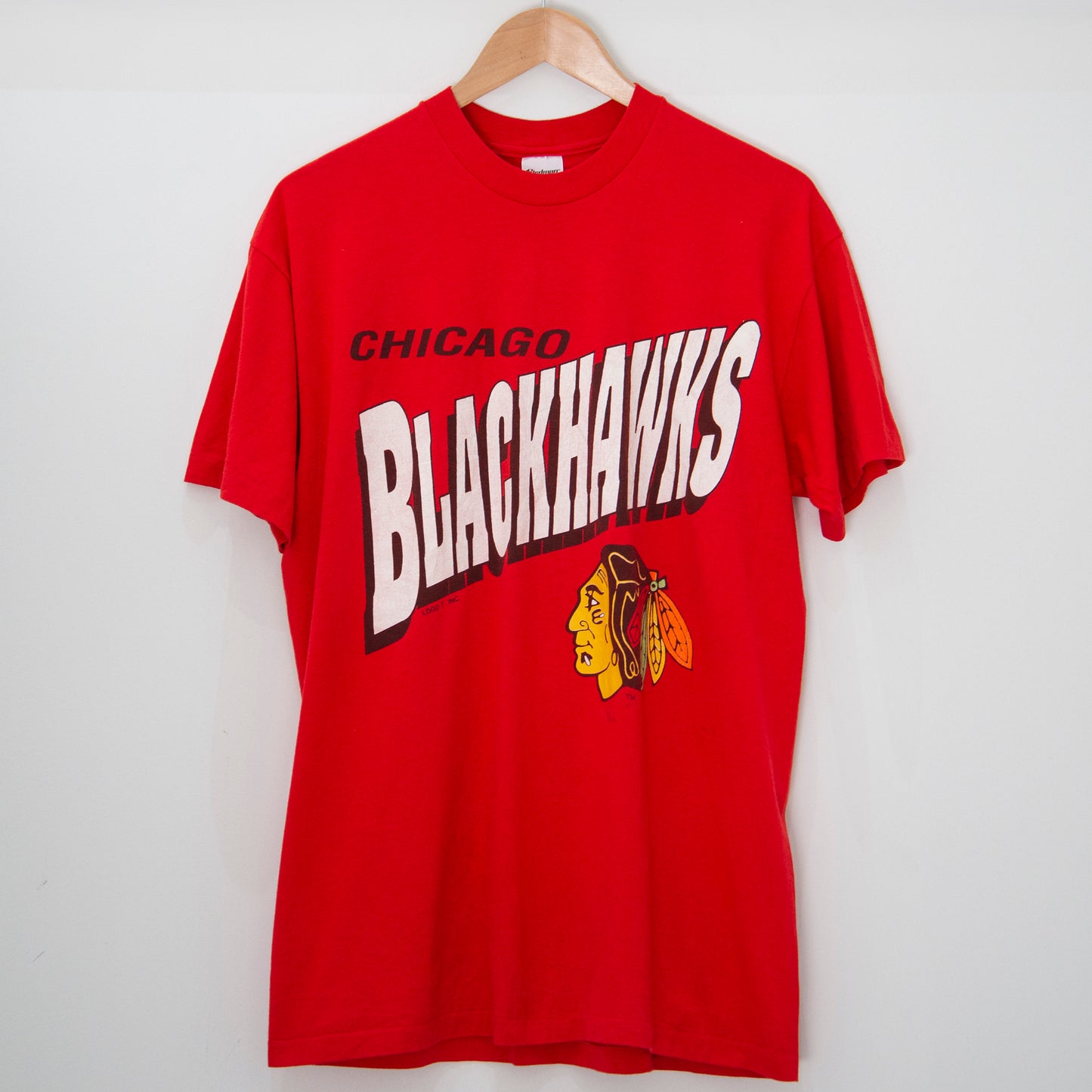 80's Chicago Blackhawks T-Shirt XL