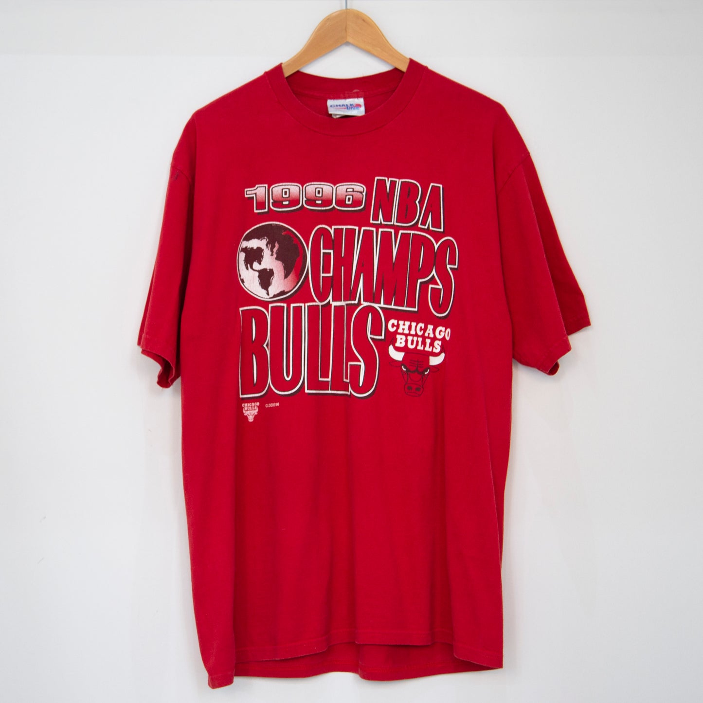 1996 Chicago Bulls 'NBA Champs' T-Shirt XL