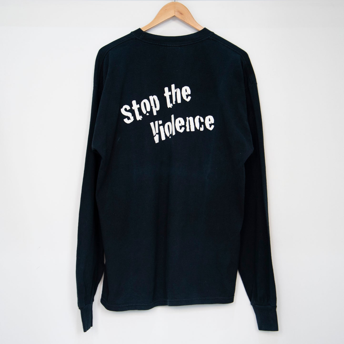 Vintage Power 99FM 'Stop The Violence' Long Sleeve XL