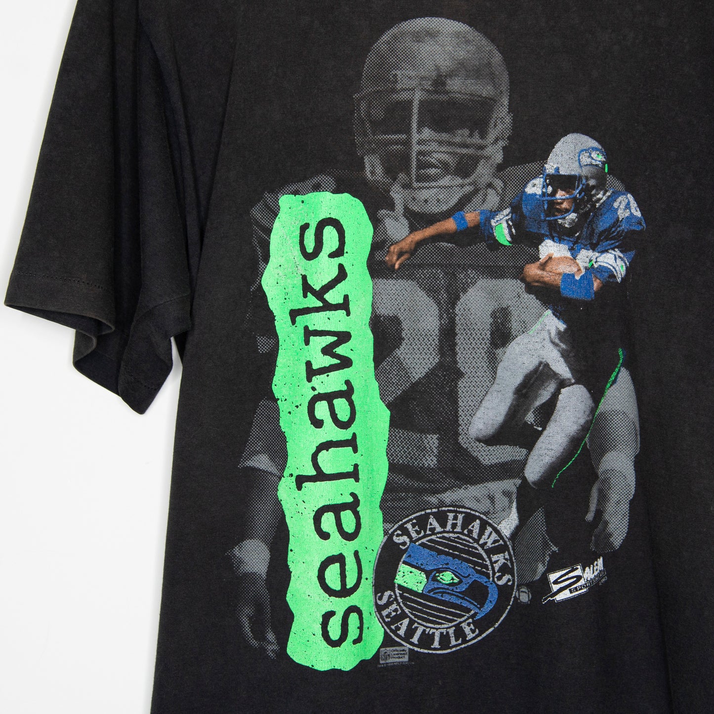 1990 Seattle Seahawks T-Shirt Large