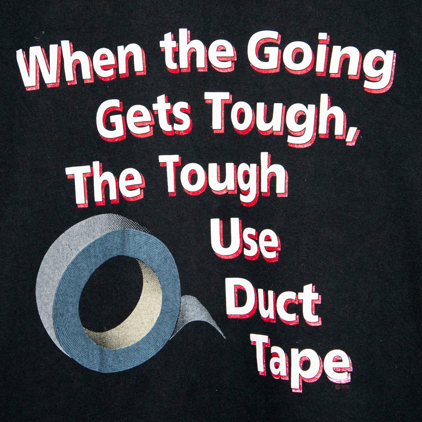 90's Duct Tape T-Shirt Large